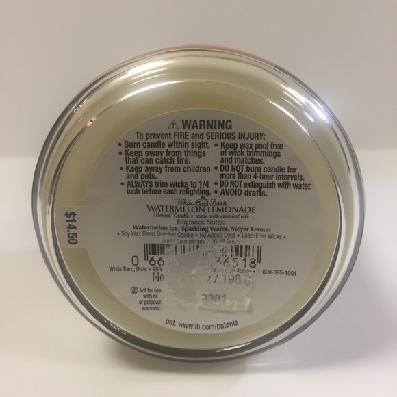 🆕 {Bath & Body Works} Watermelon Lemonade Candle - Picture 2 of 3
